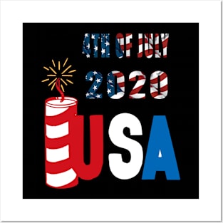 4 th of july 2020 Posters and Art